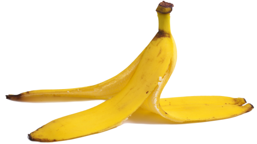 Bild einer Bananenschale